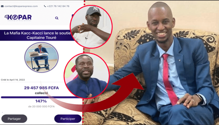 Des millions collectés pour Capitaine Touré