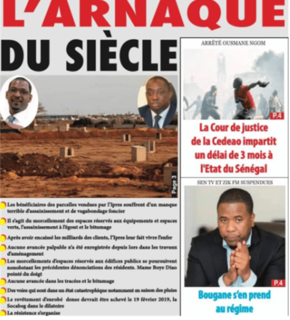Carnage foncier à l’Ipres : Le Dg Amadou Lamine Dieng est-il victime de son parachutage ?