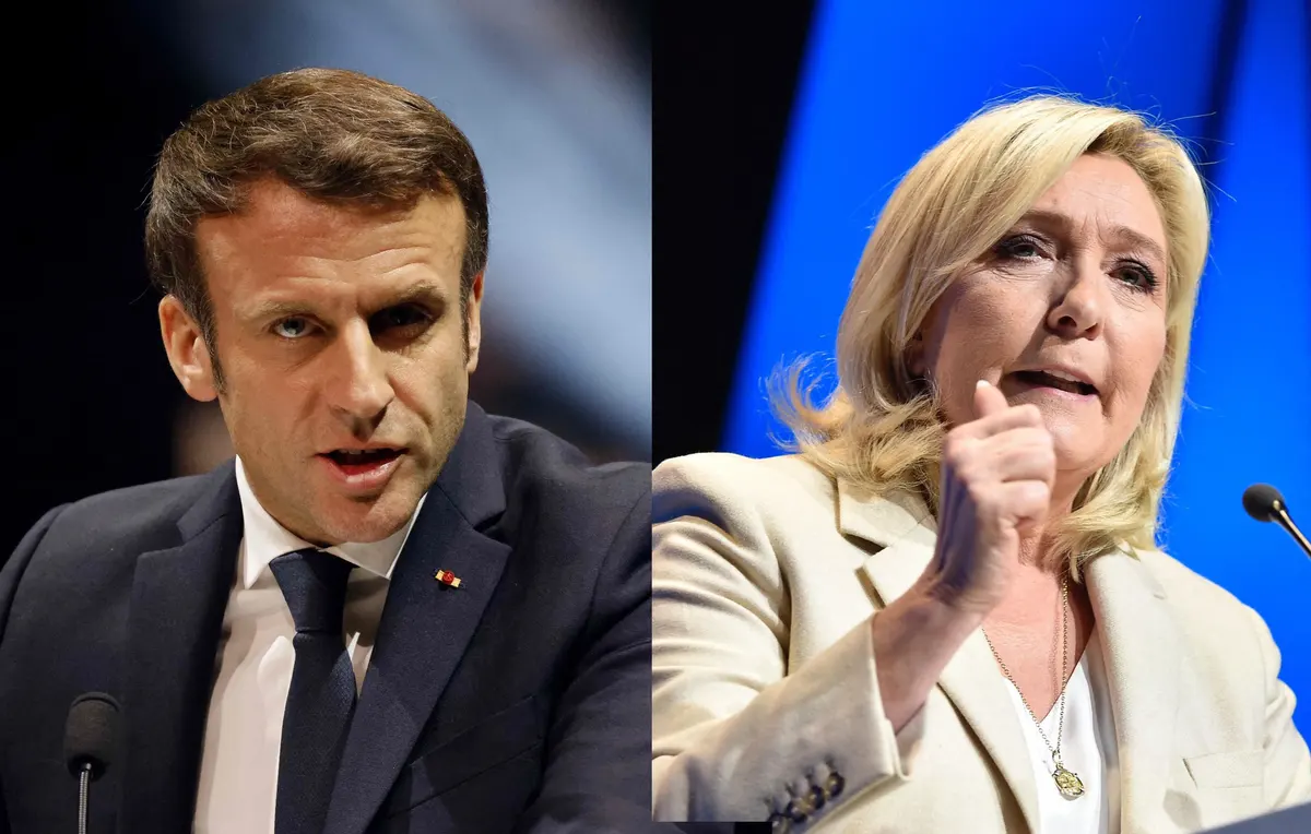 Présidentielle en France : un duel Macron -Marine Le Pen au second tour