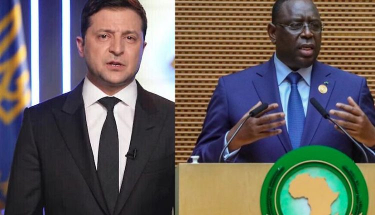 Guerre en Ukraine : Les Présidents Zelensky et Macky Sall se sont entretenu