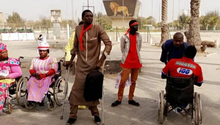 Dakar : les handicapés diplômés dans la rue pour « exiger l’application de la loi d’orientation sociale »