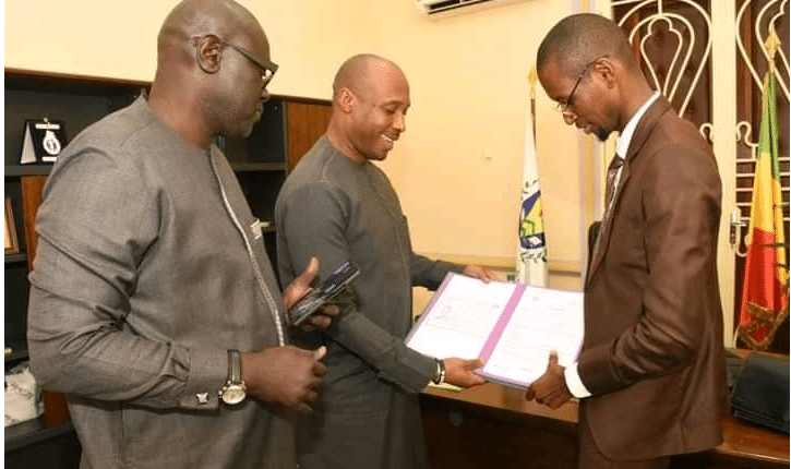 Capitaine Touré adresse ses sincères remerciements au maire Barthélémy Dias