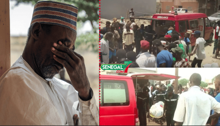 Son fils poignardé puis meurt à son évacuation