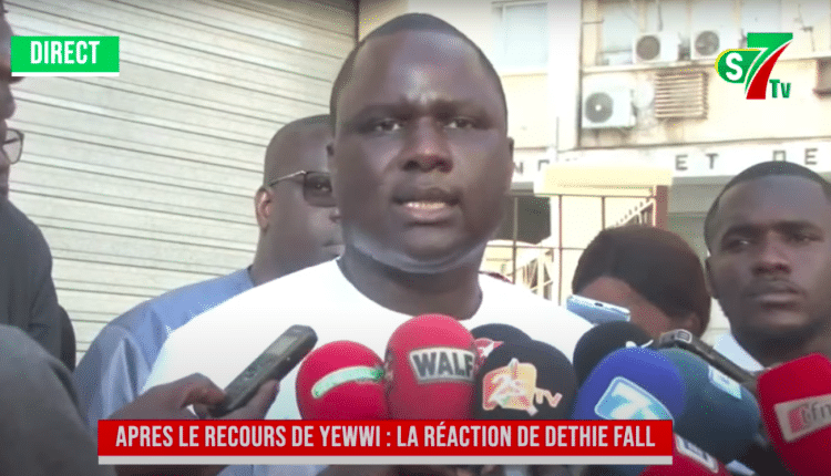 Réaction de Dethie Fall apres le recours de Yewwi Askan Wi