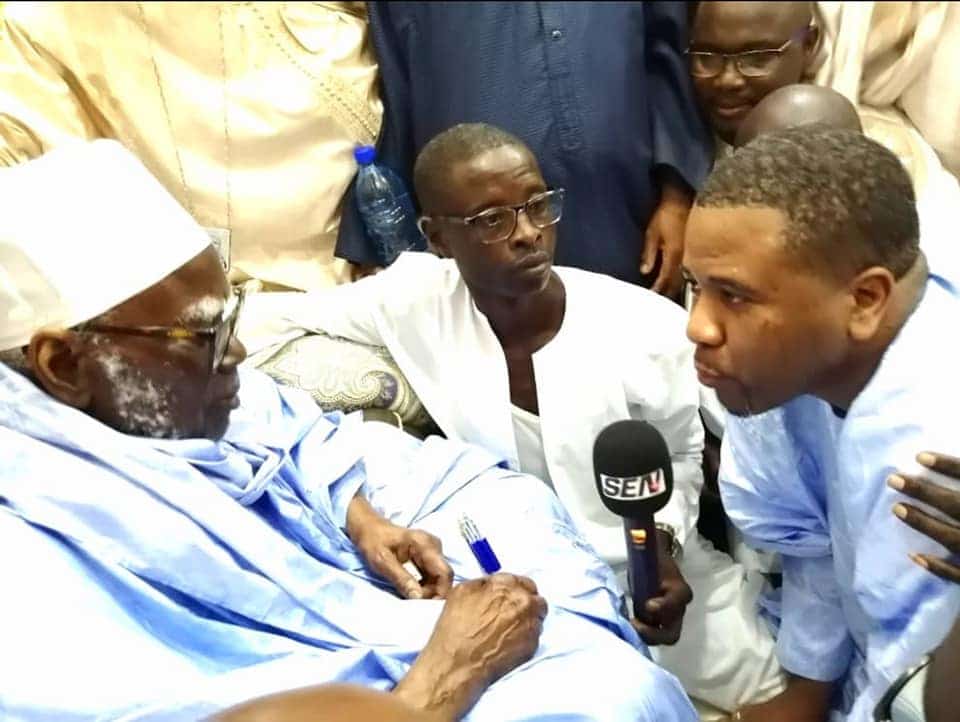 Touba : Bougane Gueye vilipende Macky chez le Khalife général des mourides