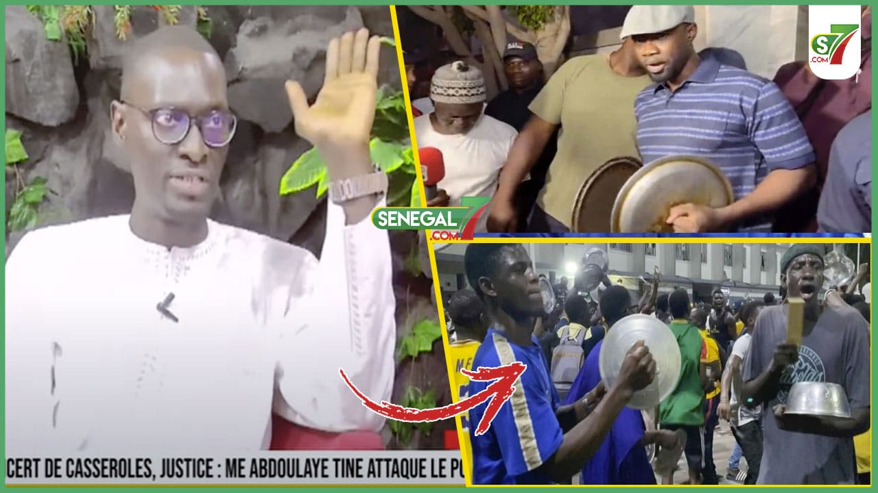 (Vidéo) Concert de casseroles: Me Abdoulaye Tine "Mane Dama Teugg Comme Nieup, Li Macky Wara Décrypté Moy..."