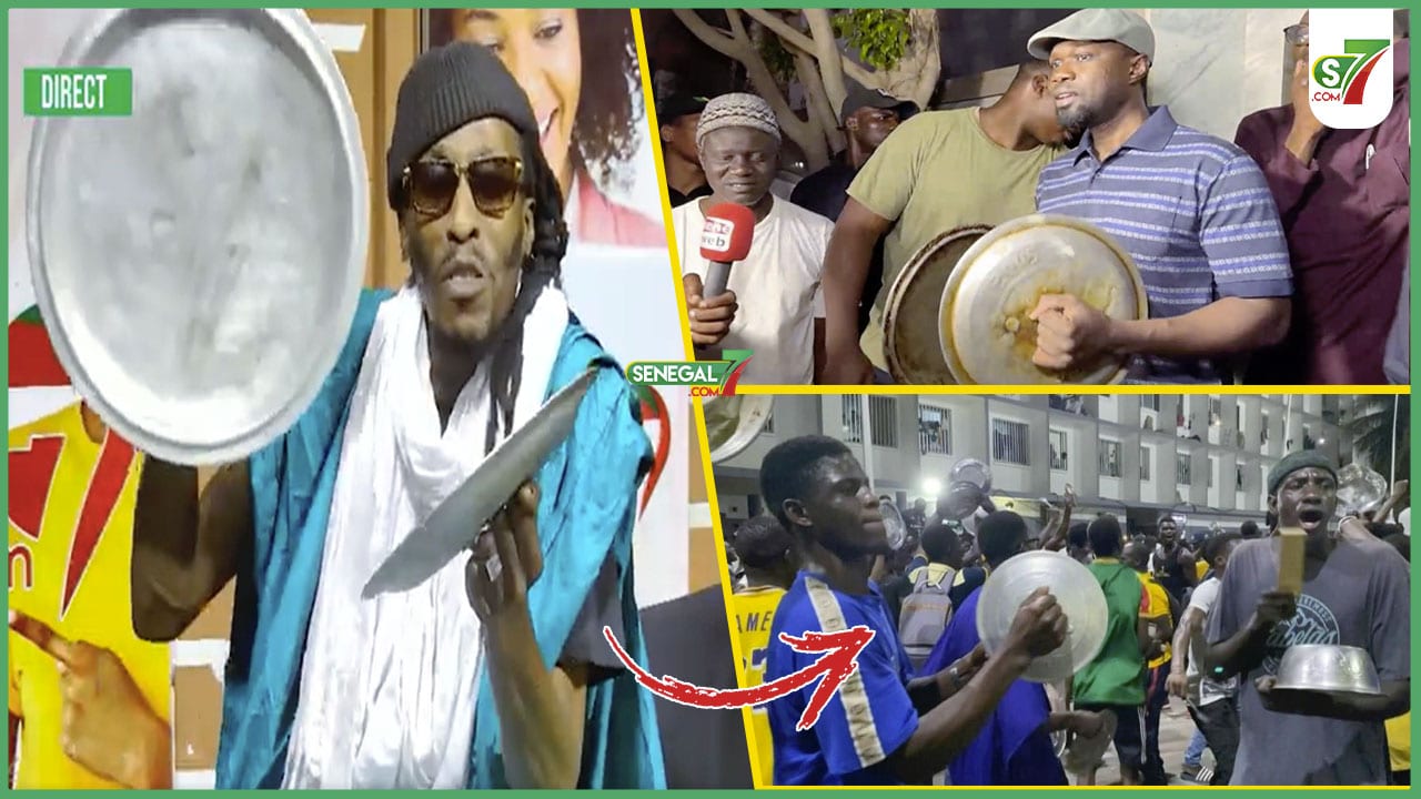 (Vidéo) Du jamais vu: Concert de casseroles dans avec Roubé & Khadim Bongo dans ROUBE SHOW