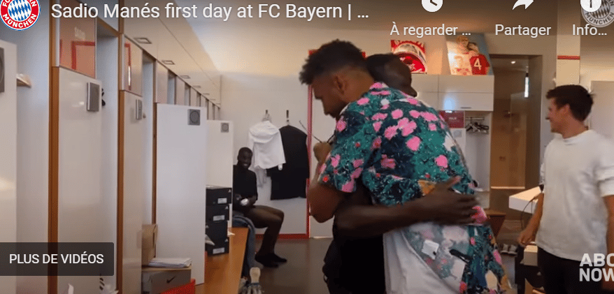 17Photos-Sadio Mané : Les coulisses de sa première journée et la visite guidée du centre d’entrainement du Bayern