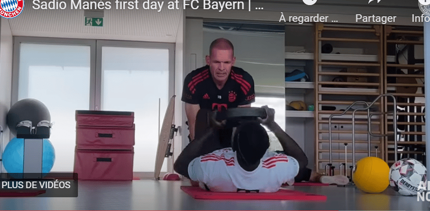17Photos-Sadio Mané : Les coulisses de sa première journée et la visite guidée du centre d’entrainement du Bayern