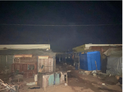 (Photos) Ourossogui : Le marché ravagé par un Violent incendie :