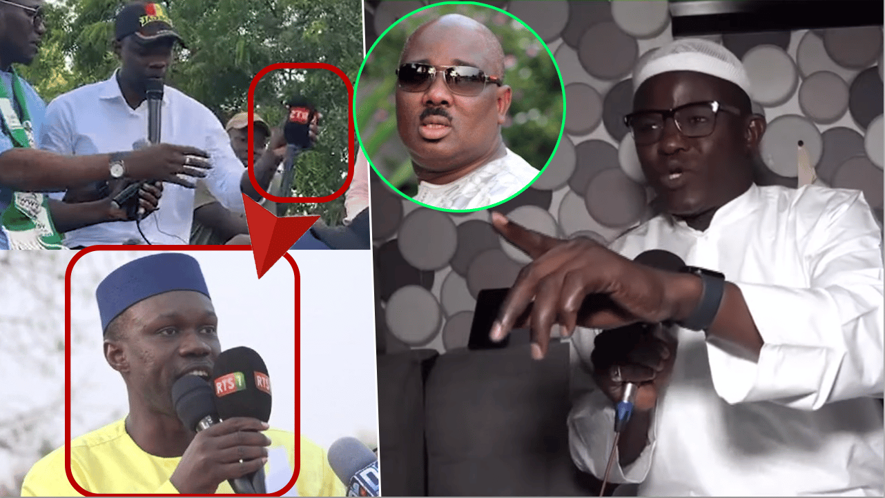 SONKO rejette le micro RTS: Imam Khalifa Ndiaye descend Farba Ngom et fait une grosse révélation