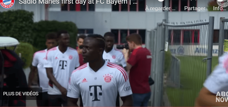 17Photos-Sadio Mané : Les coulisses de sa première journée et la visite guidée du centre d’entrainement du Bayern