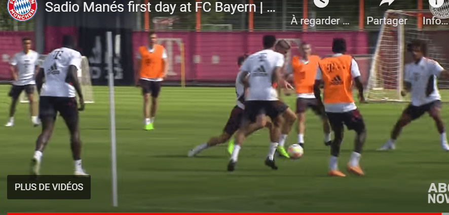 17Photos-Sadio Mané : Les coulisses de sa première journée et la visite guidée du centre d’entrainement du Bayern