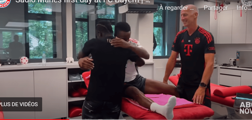 17Photos-Sadio Mané : Les coulisses de sa première journée et la visite guidée du centre d’entrainement du Bayern