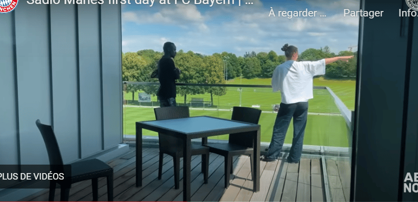 17Photos-Sadio Mané : Les coulisses de sa première journée et la visite guidée du centre d’entrainement du Bayern
