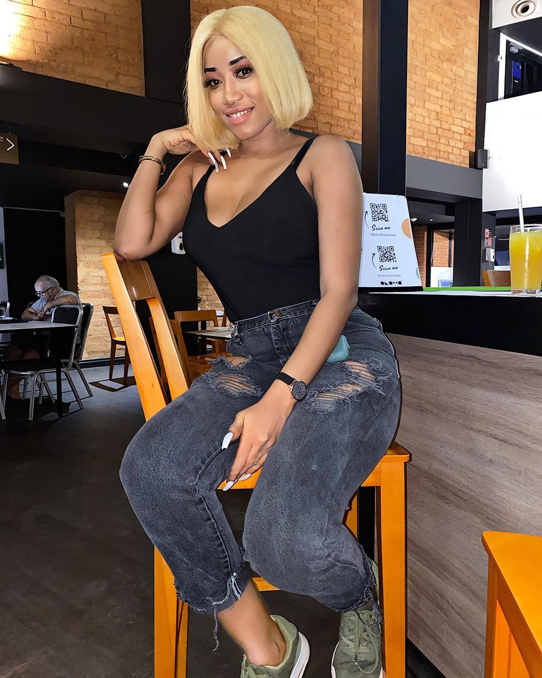 (10 Photos) - Narah Diouf l'ex de Ngaaka Blindé envoûte la toile avec sa silhouette de mannequin