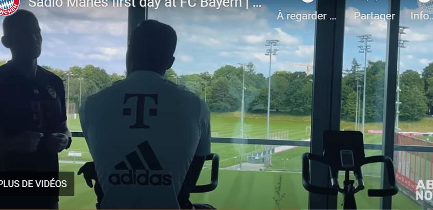 17Photos-Sadio Mané : Les coulisses de sa première journée et la visite guidée du centre d’entrainement du Bayern