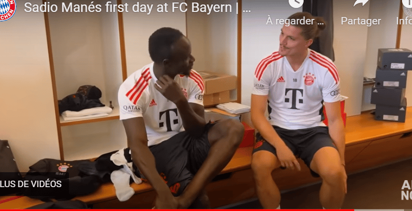 17Photos-Sadio Mané : Les coulisses de sa première journée et la visite guidée du centre d’entrainement du Bayern