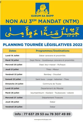 Législatives 2022 : Bougane Gueye brandit 10 raisons pour ne pas voter Benno Bokk Yakaar