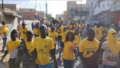 Elections législatives 2022: Gueum Sa Bopp dans les rues de Dakar.