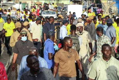 Elections législatives 2022: Gueum Sa Bopp dans les rues de Dakar.