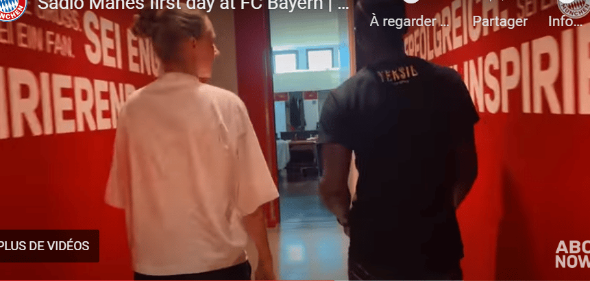 17Photos-Sadio Mané : Les coulisses de sa première journée et la visite guidée du centre d’entrainement du Bayern