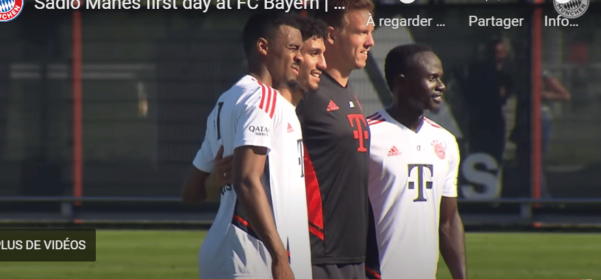 17Photos-Sadio Mané : Les coulisses de sa première journée et la visite guidée du centre d’entrainement du Bayern