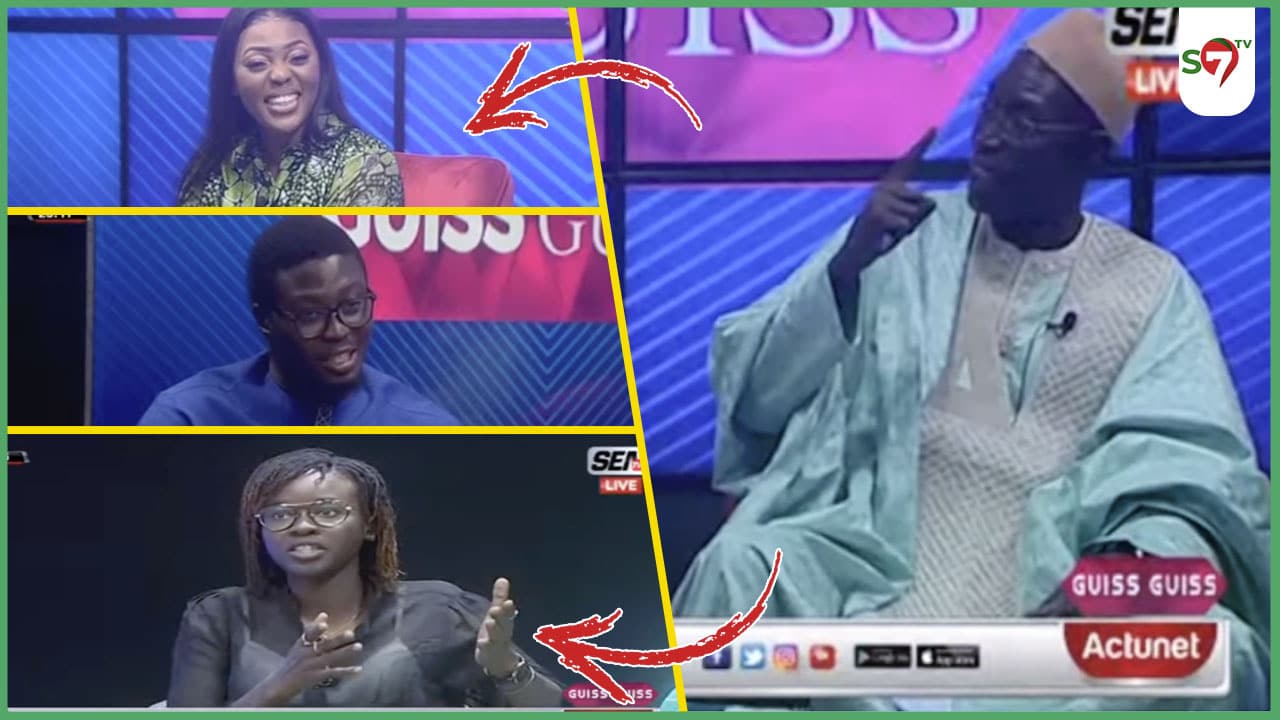(Vidéo) Guiss Guiss: Père Mbaye Ngoné Fall à Asma, Sophie Gueye & Mister Mo "Sayouma Indé Thème Gni Daure Ma
