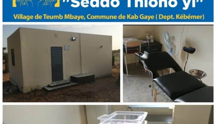 Bougane Gueye réhabilite la maternité du village de Teumb Mbaye dans le Kebemer