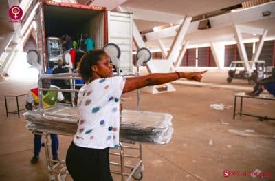 Matériel médical offert à Touba : Serigne Mountakha magnifie le geste de Gabrielle Kane