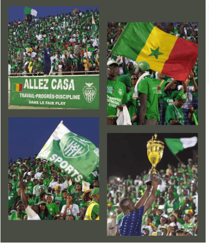 L’équipe championne (Casa sport ) du Sénégal en titre est actuellement en séjour dans les locaux de Diambars.
