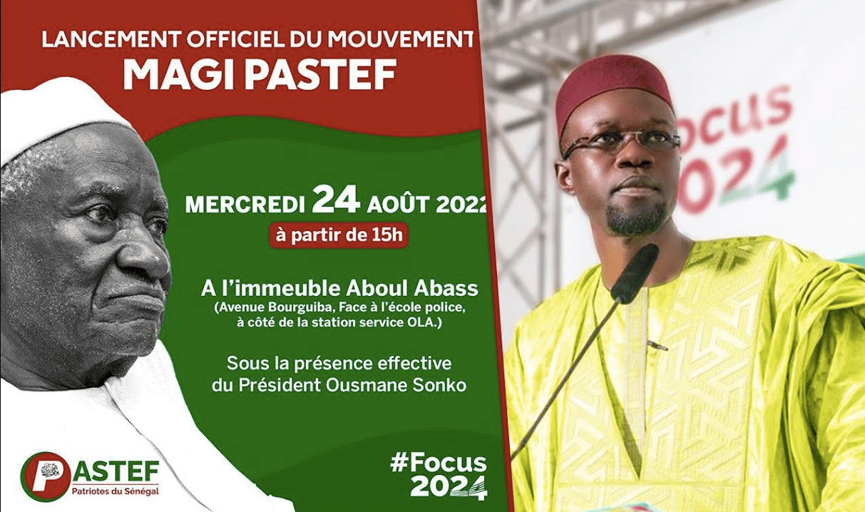 (Vidéo) Ousmane Sonko procède au lancement officiel du mouvement "Magi Pastef"