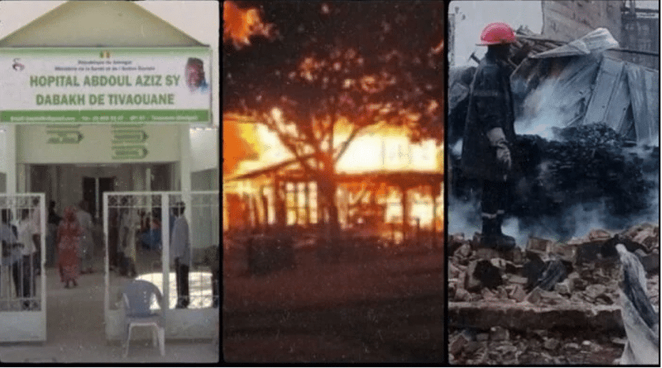 Incendie à l'Hôpital Tivaouane :LP pour l'’infirmière et la sage-femme