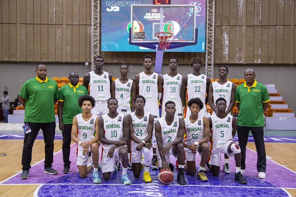Afrobasket U18: le Sénégal bat la Guinée et termine à la 5e place