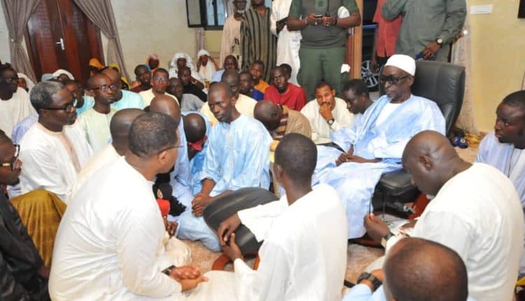 Touba : Serigne Mountakha loue les actions et l'engagement de Bougane Gueye