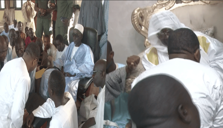 Vidéo-Serigne Mountakha à Bougane Gueye Dany : "Da Nga And Ak Tawfekh..."