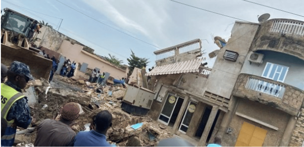 Affaissement d'une dalle à Kaolack : Le bilan s'alourdit à 4 morts