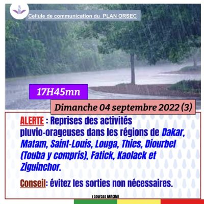 Le ministère de l'Intérieur alerte : "Evitez les sorties non nécessaires !"