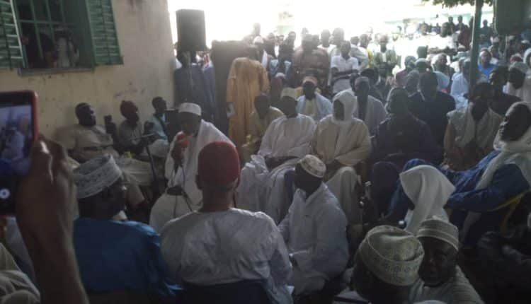 Kaolack : Les premières images de l'inhumation de l'Imam Alioune Badara Ndao