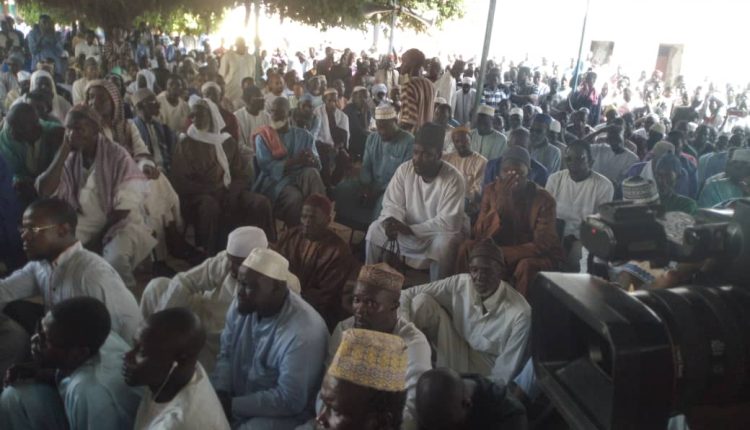 Kaolack : Les premières images de l'inhumation de l'Imam Alioune Badara Ndao