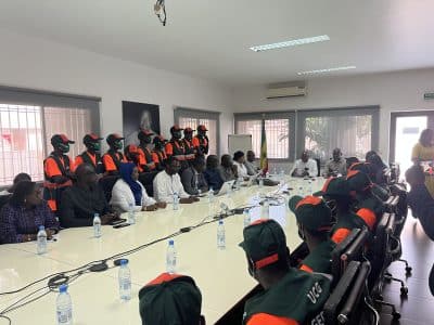 (Vidéo + Photos) Signature de convention entre l'AGEROUTE et l'UCG: 300 jeunes employés pour le nettoiement...
