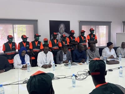 (Vidéo + Photos) Signature de convention entre l'AGEROUTE et l'UCG: 300 jeunes employés pour le nettoiement...