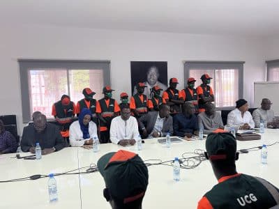 (Vidéo + Photos) Signature de convention entre l'AGEROUTE et l'UCG: 300 jeunes employés pour le nettoiement...
