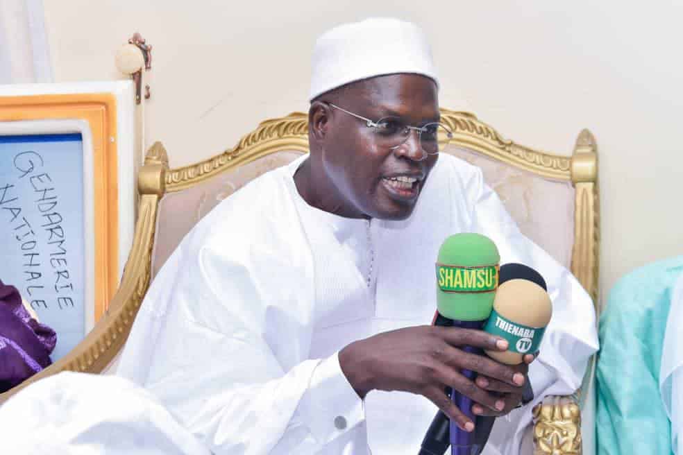 Gamou : Les leaders de Yewwi reçus par le Khalife de Thiénaba (Photos)