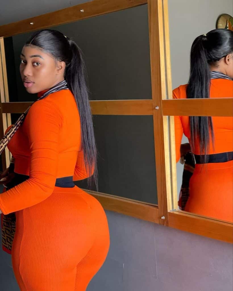 Ndèye Diarra, derrière dodu, voici la belle nymphe qui tourmente le sommeil de Sidy Diop (Photos)