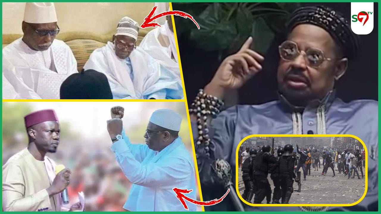 (Vidéo) Manifs: Ahmed Khalifa Niasse sermonne les jeunes "Nignekay Xéxé Ak Ngour Nagneko Def Nguir Diiné Gui Bagna Yaxou..."