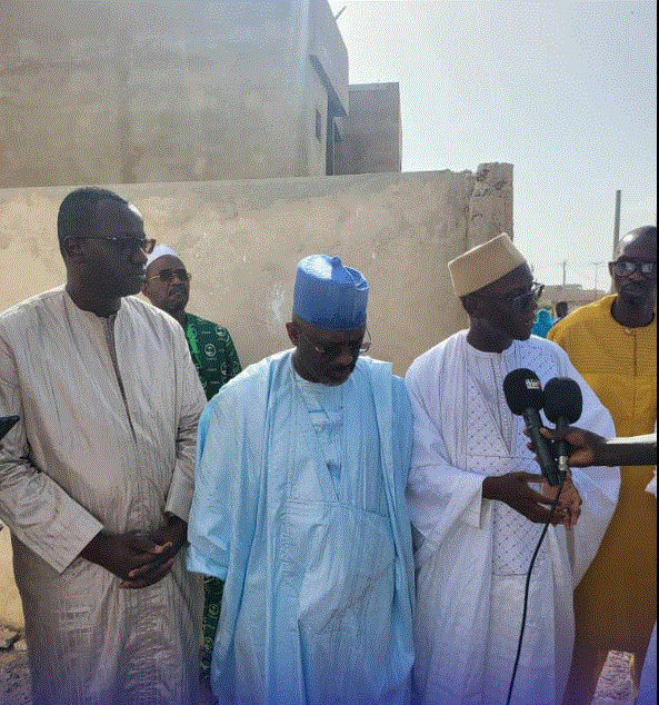 Visite de la cité Keur Maodo : L’invite des DG de la CDC et de CACO aux autorités religieuses