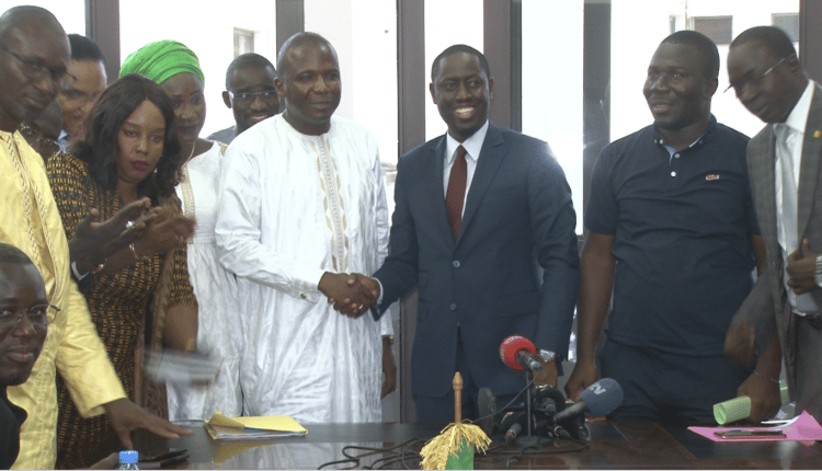 Vidéo-PRODAC : Pape Malick Ndour passe le témoin à Djimo Souaré