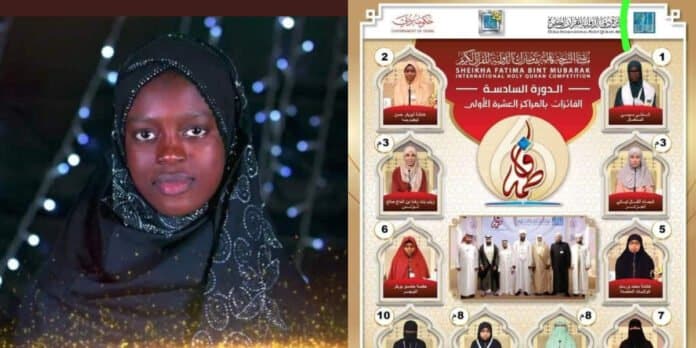 Concours international récital du Coran : Sokhna Ndatté Cissé sacrée championne du monde