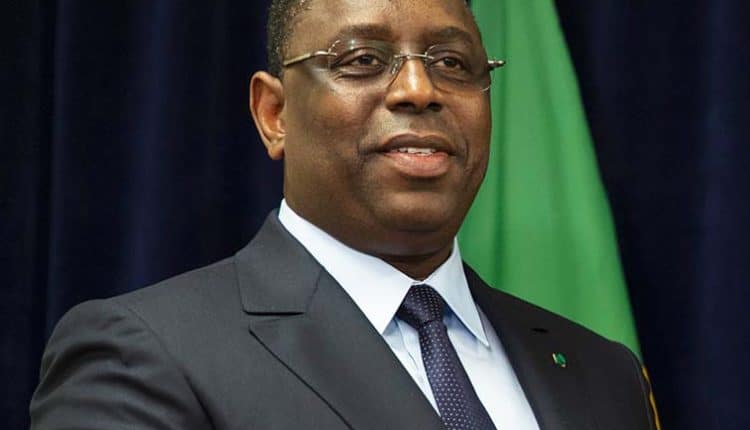 Macky Sall, président de la république du Sénégal